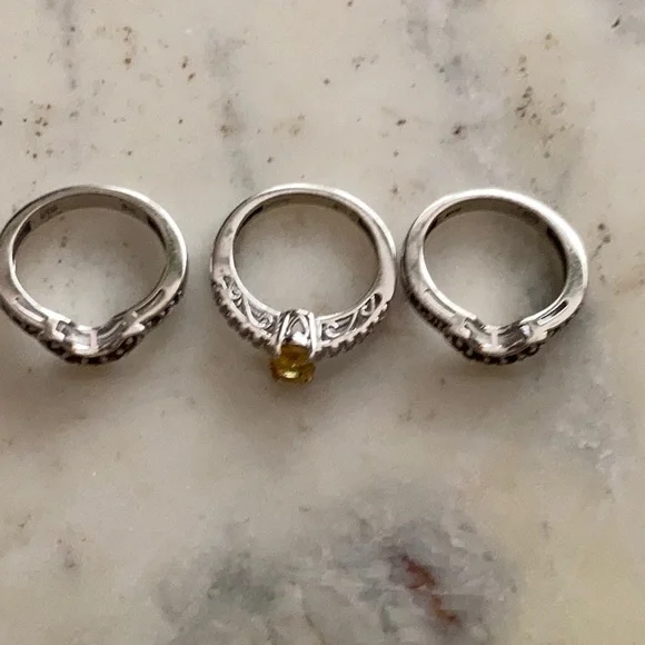 NWOT STS Stackable Rings Set Size 6 - Picture 1 of 6